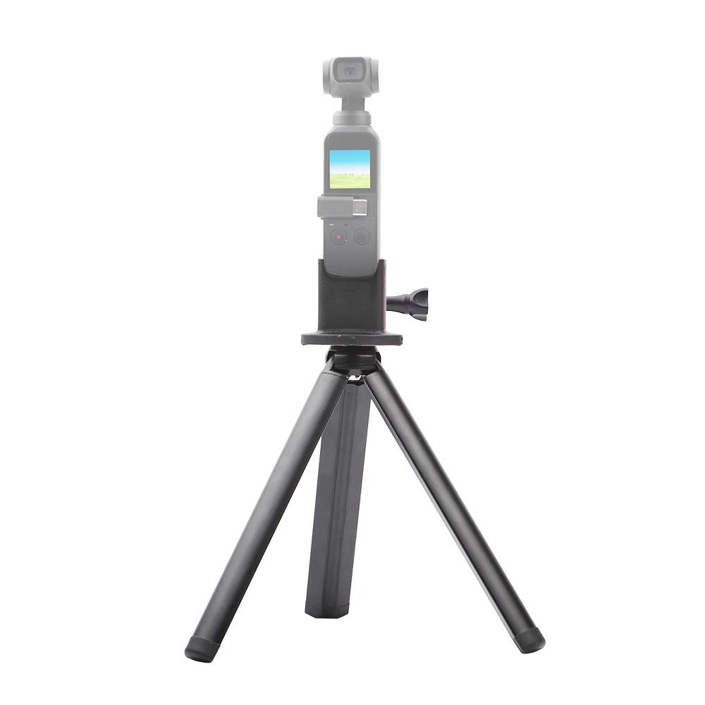 Portable Base Stand Adapter Holder Connector & Desktop Tripod Mount with 1/4 Inch Screw Expansion Kit for Pocket