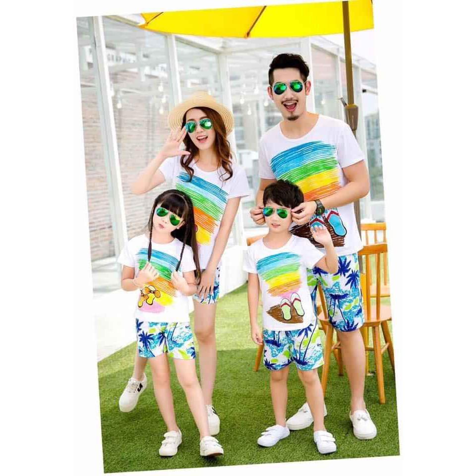 ĐỒNG PHỤC QUẦN ÁO ĐI BIỂN NHÓM, GIA ĐÌNH TEM DU LỊCH HE GIÁ RẺ VÔ ĐỊCH