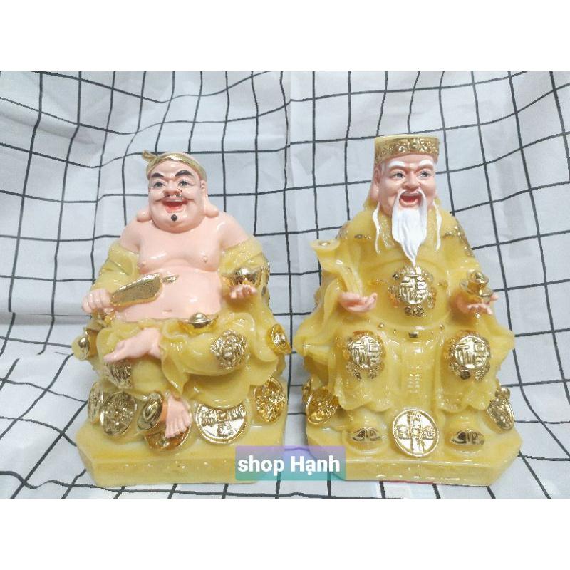 Ông Địa Thần Tài bột đá vàng_hàng Việt Nam