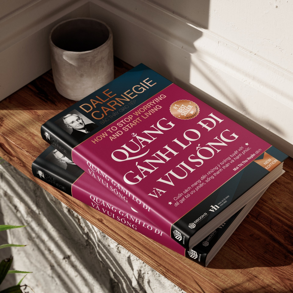 Sách - Quẳng Gánh Lo Đi Và Vui Sống - Tái Bản Mới Nhất 2023 - Sbooks