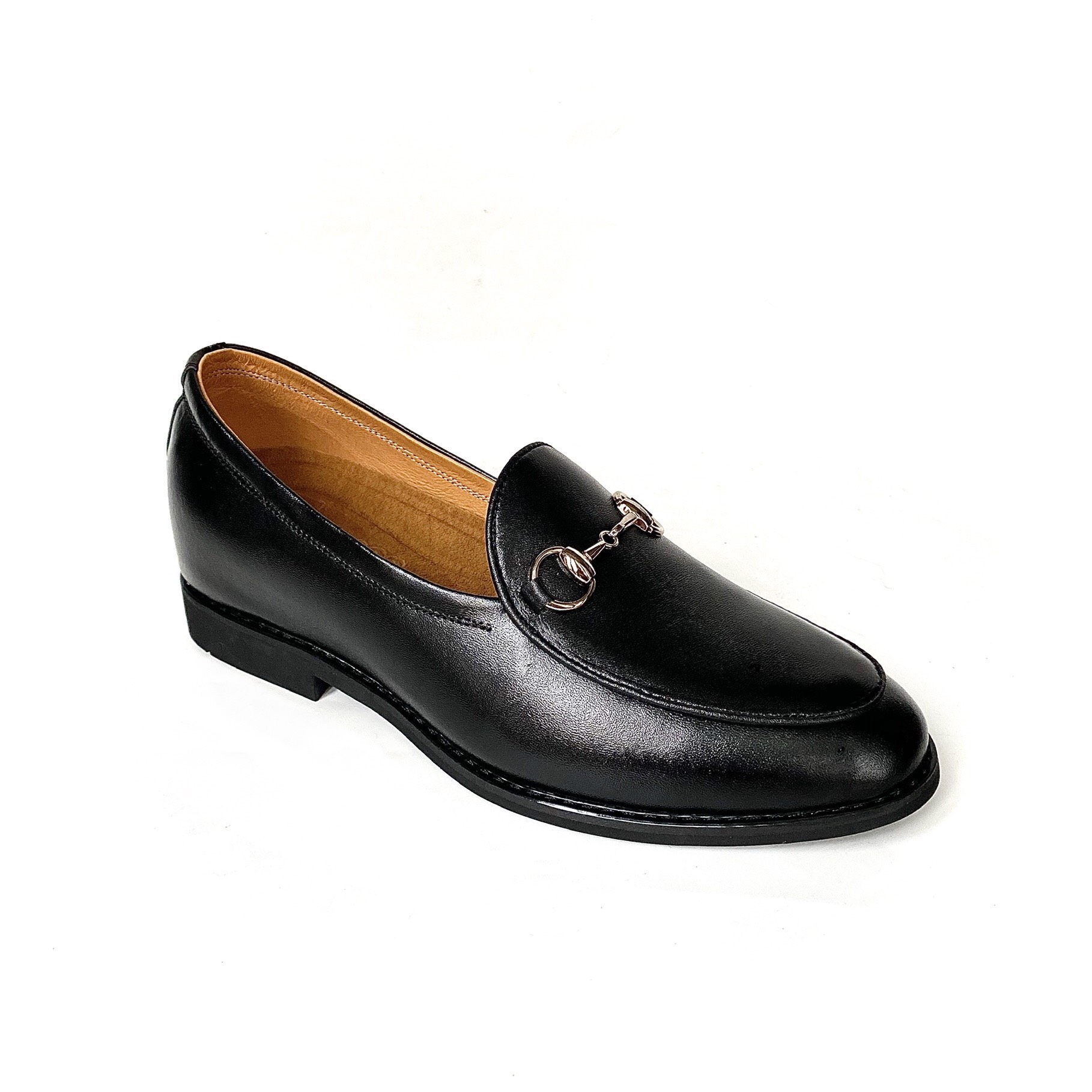 Giày Loafer nam Giày lười nam tăng chiều cao da bò thật HT511TC Size 38 - 43