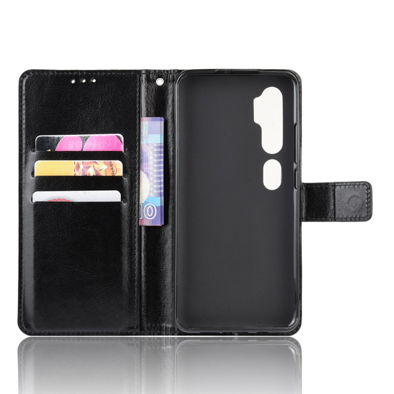 Bao da dành cho Xiaomi Mi CC9 Pro dạng ví Wallet leather cao cấp có quai gập