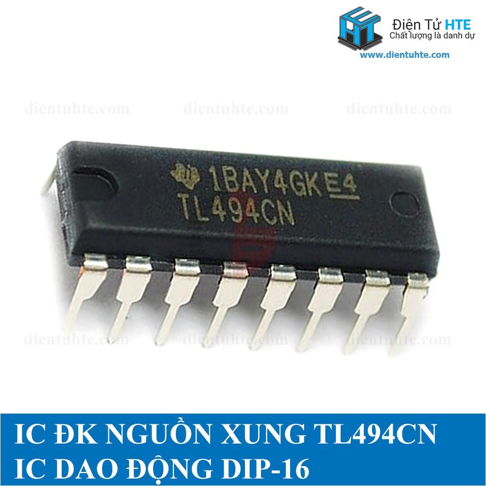 Bộ 5 IC dao động điều khiển nguồn xung TL494 TL494CN