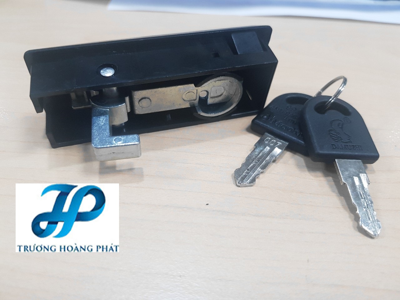 Ổ khoá móc cửa lùa tủ hồ sơ sắt