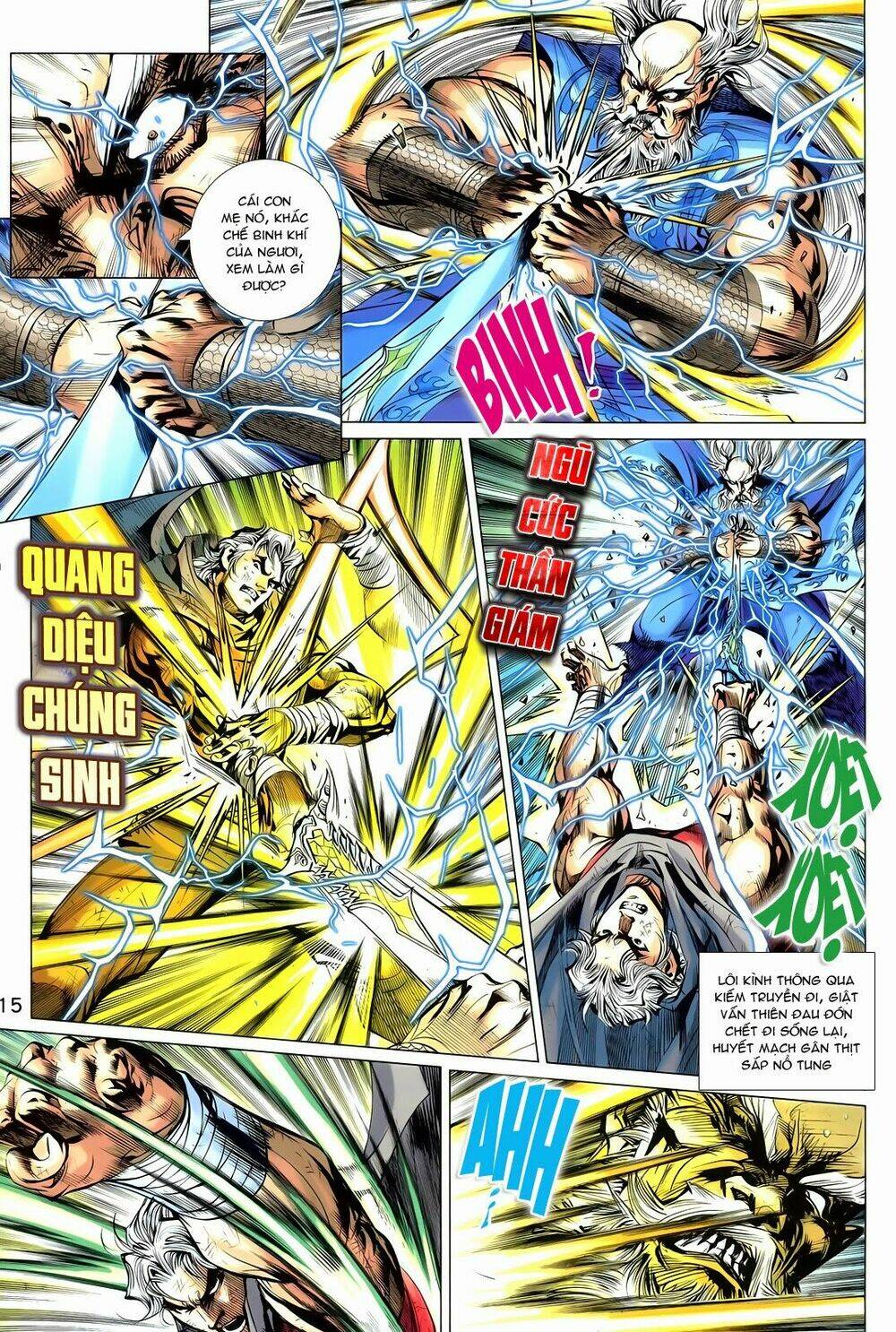 thần binh vấn thiên chapter 18 14