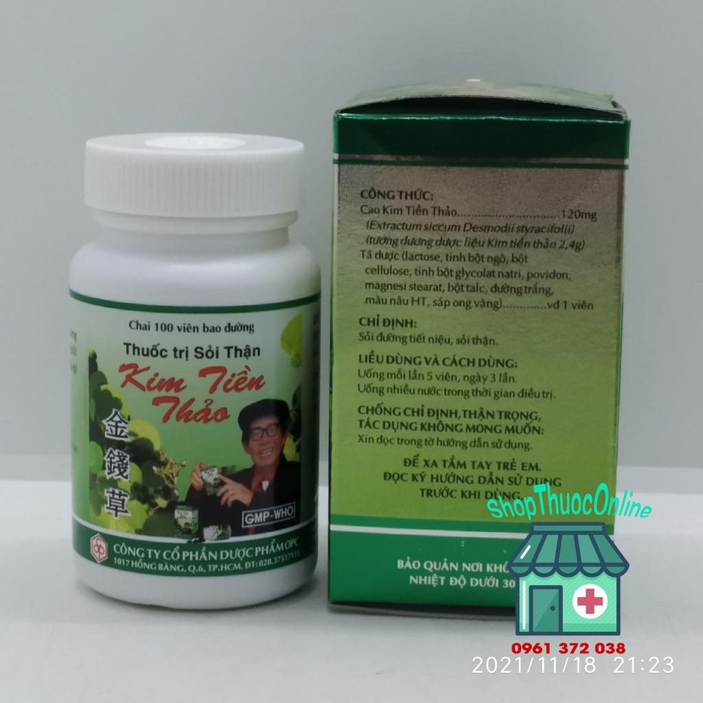 KIM TIỀN THẢO OPC lọ 100 viên