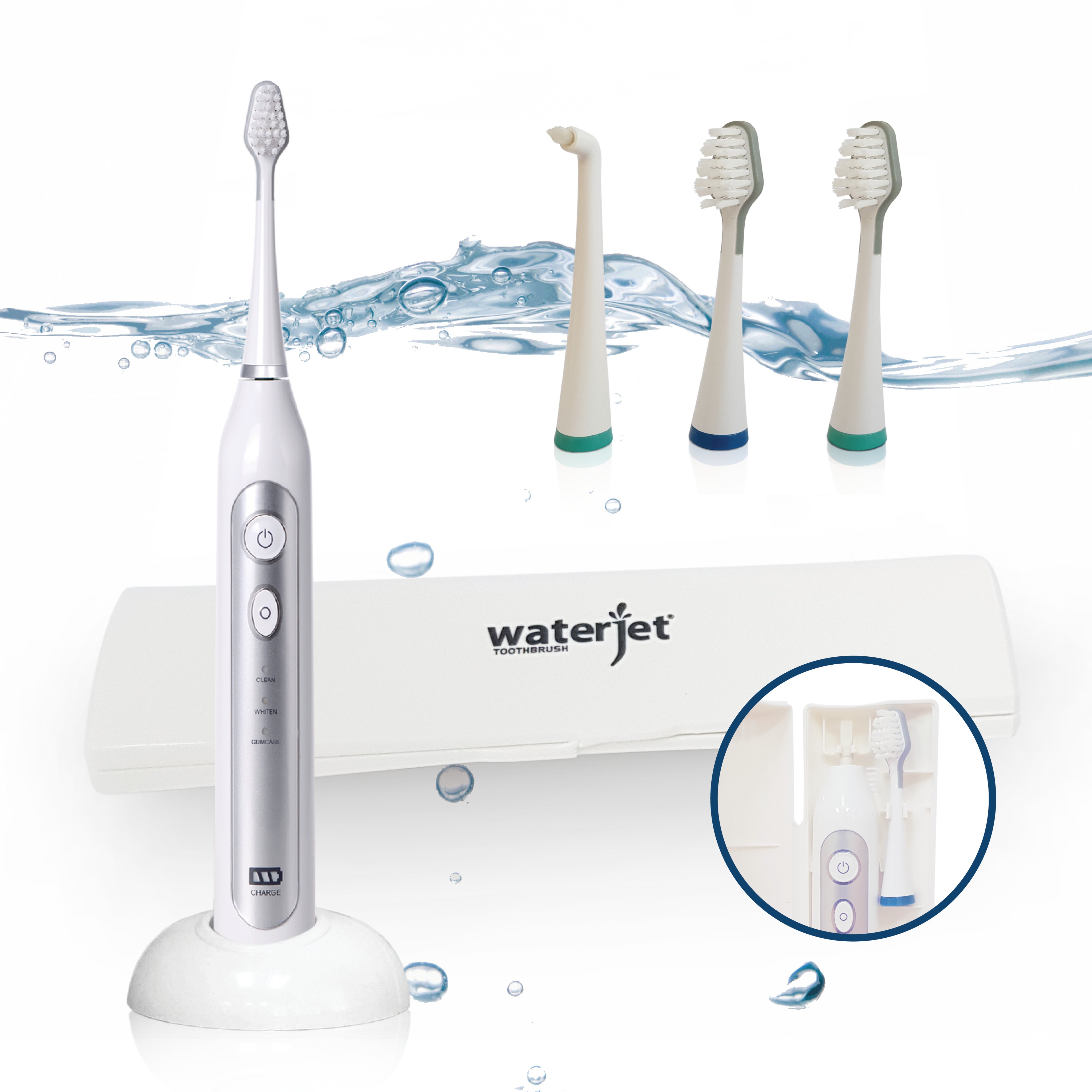 Bàn chải điện sóng âm WaterJet Toothbrush Sonic