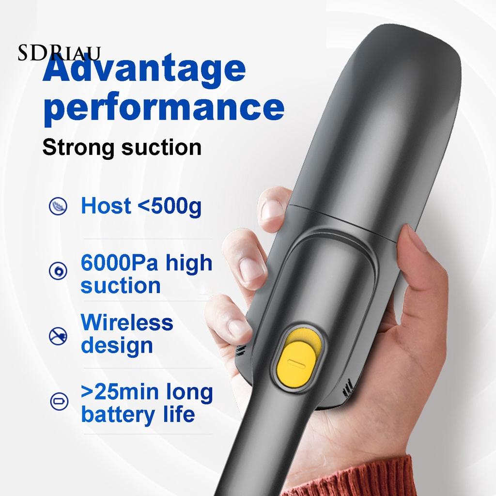 *QCDZ* Vacuum Cleaner High-power Strong Suction Wireless Car Dual-purpose Wireless Vacuum Cleaner for Home Cleaning