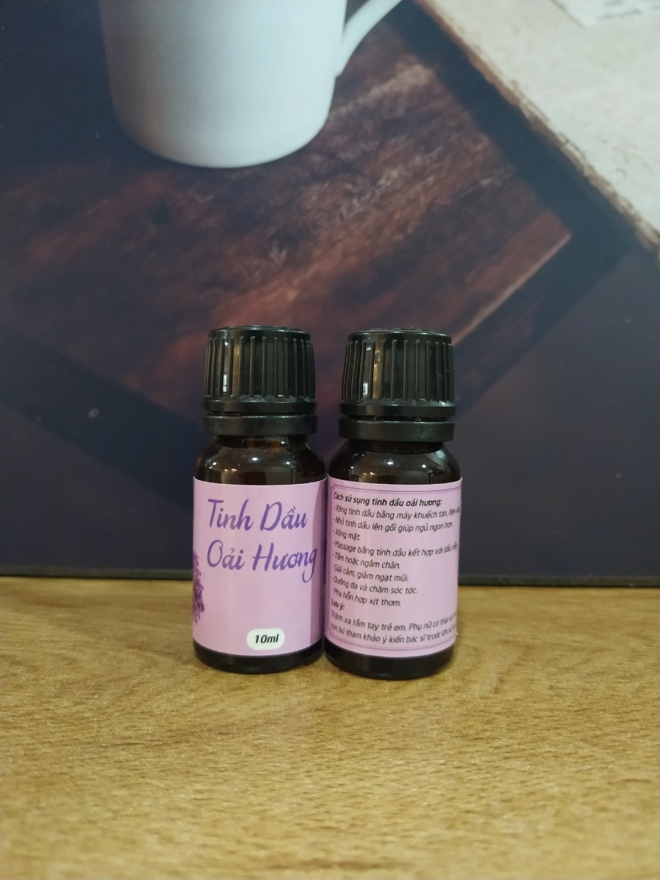 Tinh dầu oải hương Pháp - Lavender - chai 10m