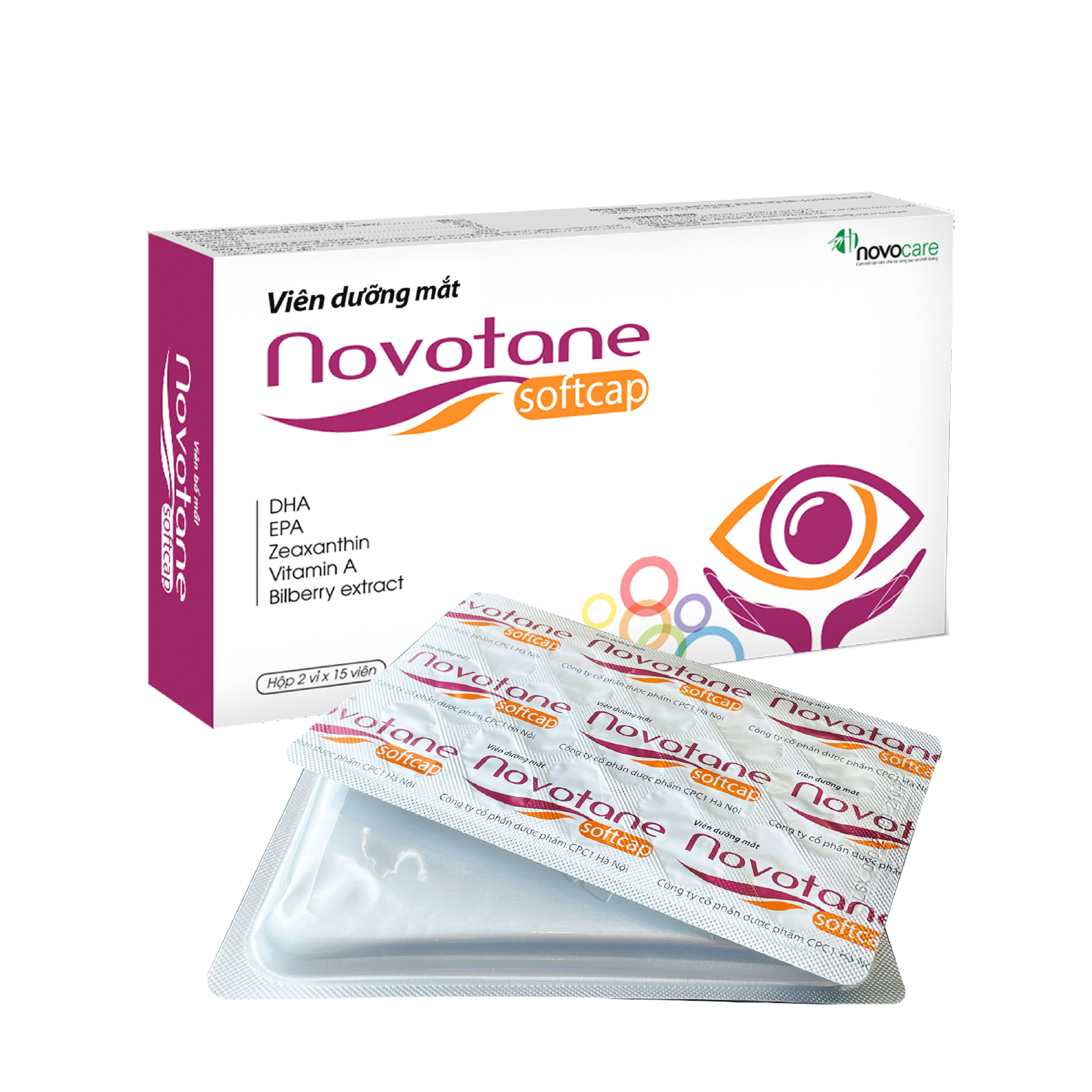 Viên Uống Dầu Cá Novotane Softcap Bổ Sung Omega 3 (Hộp 30 Viên)