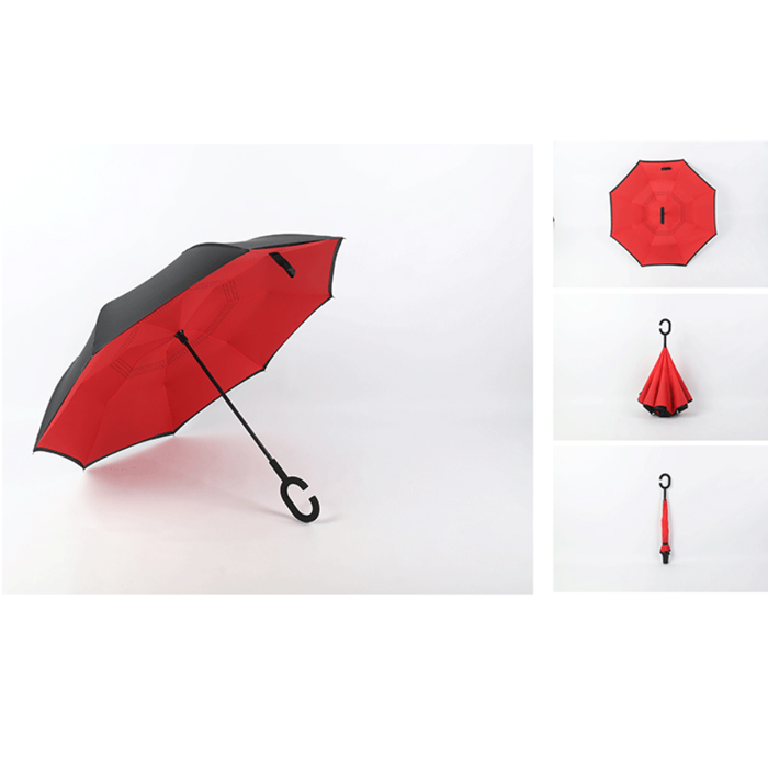 Ô dù gấp ngược 2 lớp chống tia UV - Hàng Cao Cấp