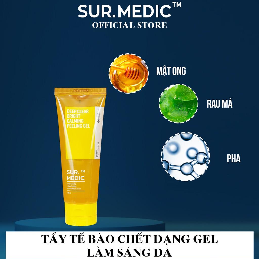 Tẩy Tế Bào Chết SURMEDIC Deep Clear Bright Calming Peeling Gel Làm Sáng Da 120ml