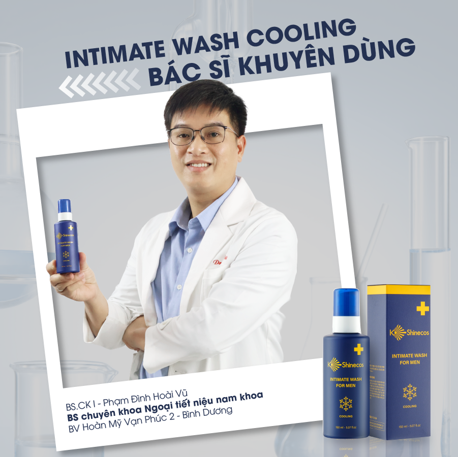 Sample Dung Dịch Vệ Sinh Nam Intimate Wash Cooling 5ml