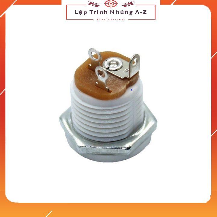 [Lập Trình Nhúng A-Z][G27] Jack Cắm DC-022 5.5-2.1 Màu Trắng