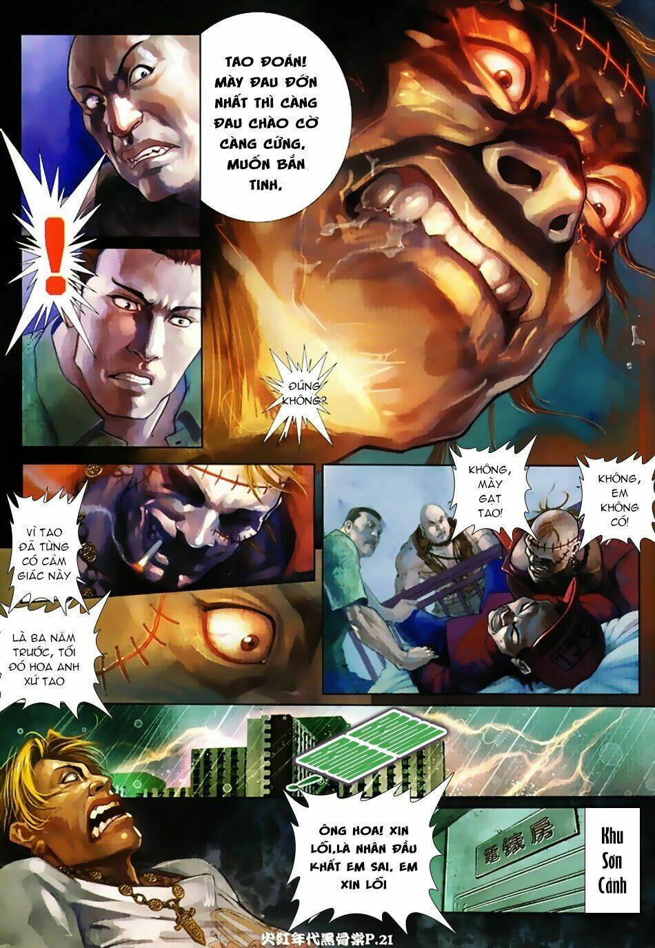 hỏa hồng niên đại hắc cốt đường chapter 8 5