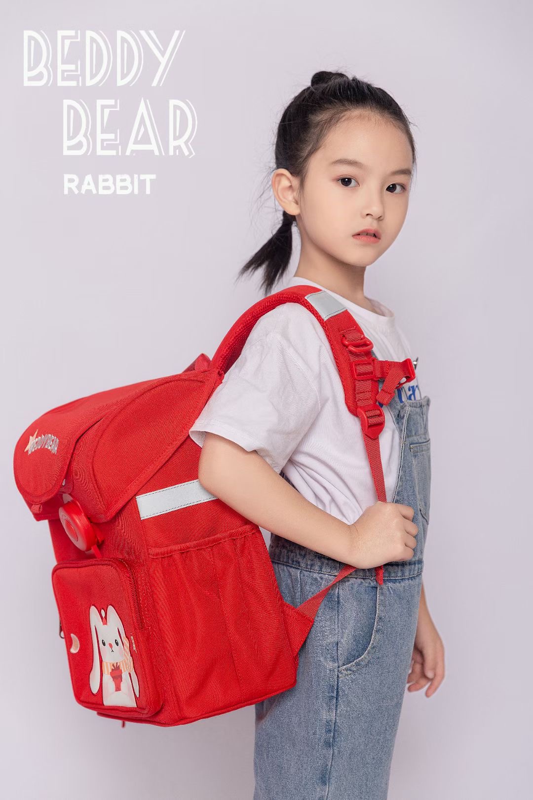 Balo Cho Trẻ em lớp 1 BEDDYBEAR Schoolbag Chibi Maruko Hồng dành cho Bé học Tiểu học từ 06 tuổi trở lên . Mã BF HONG. Kích thước 39 x 30 x 22 cm . Chính hãng Beddy Bear
