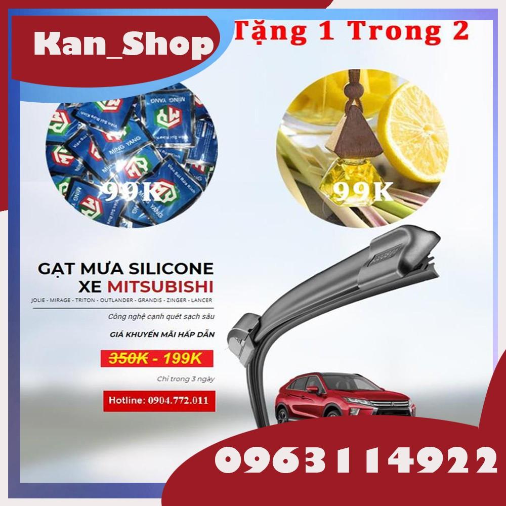 Cần Gạt Mưa Silicone Dành Cho Xe MITSUBISHI: GRANDIS, JOLIE, LANCER, MIRAGE, OUTLANDER,PAJERO, TRITON, VEDARA, ZINGER