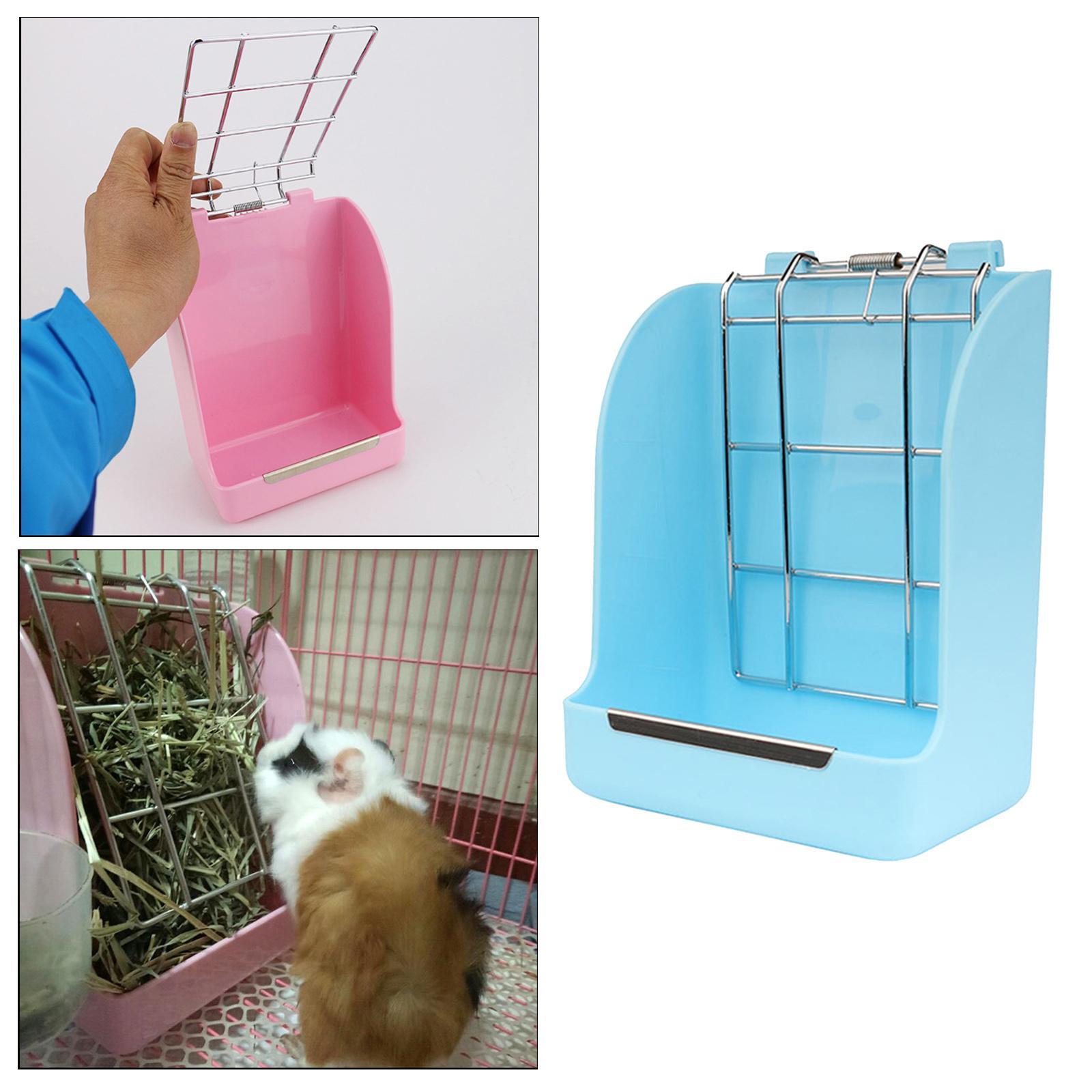 3Pcs Hanging Rack Bowl Food Dispenser Rabbit Feeder for Herbivore Guinea Pig