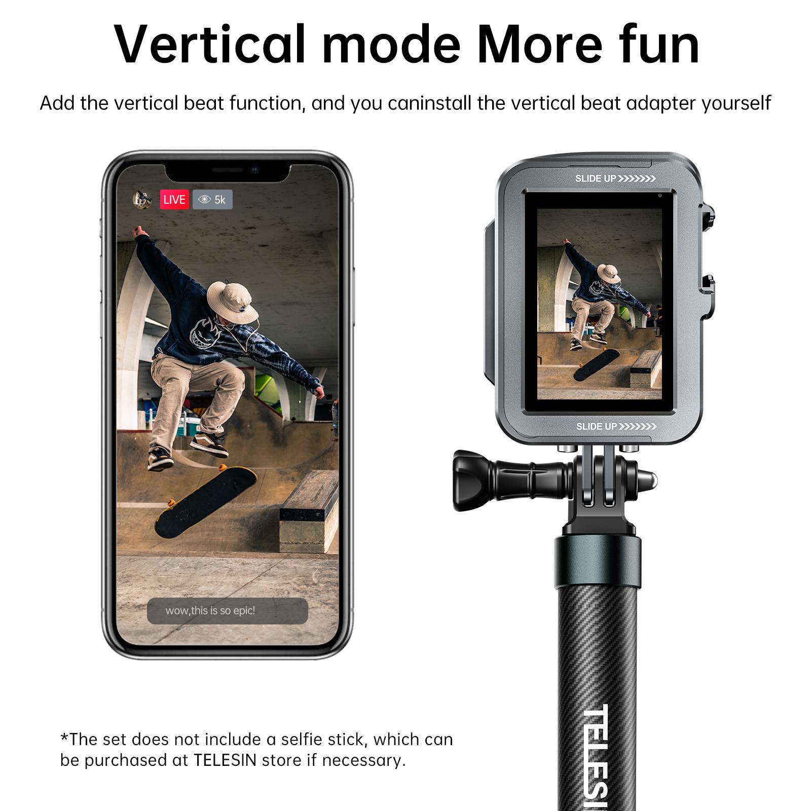 Vỏ khung hợp kim Aluminum cho GoPro 9 10 11 Vỏ bảo vệ giày đôi cho GoPro Hero 9 10 11 Phụ kiện