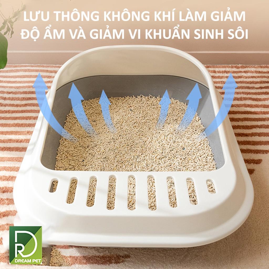 CHẬU VỆ SINH CHÓ MÈO CAO CẤP - BỒN VỆ SINH CHO MÈO CAO CẤP(PKW036)