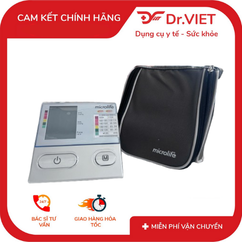 MÁY ĐO HUYẾT ÁP BẮP TAY MICROLIFE BP A100 PLUS