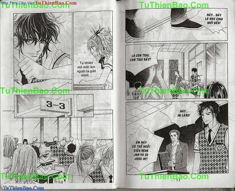 tiểu tử quậy bản đẹp - become habituated to kiss chapter 9 7