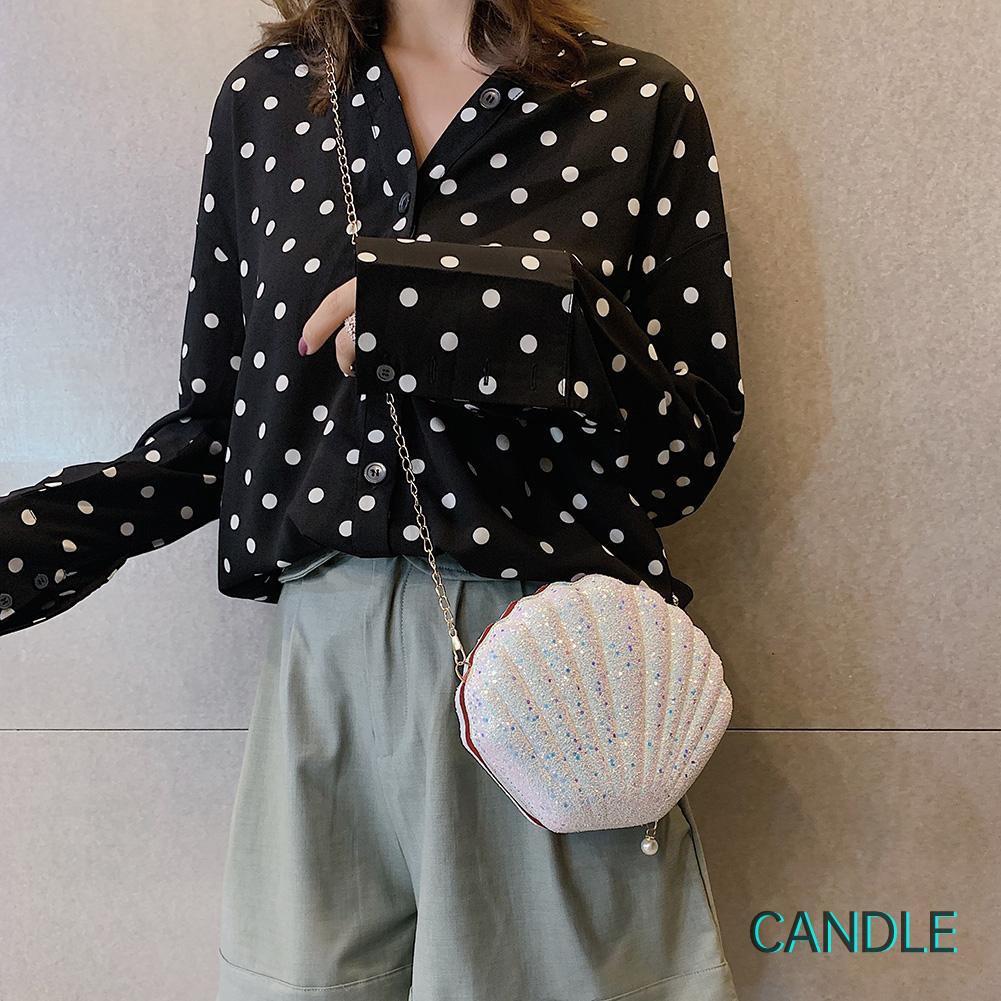 Túi Đeo Chéo Đính Kim Sa Lấp Lánh