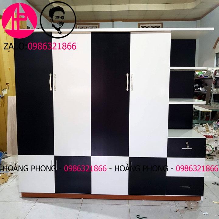 Tủ quần áo 5 cánh - Tủ nhựa đài loan Hàng cao cấp