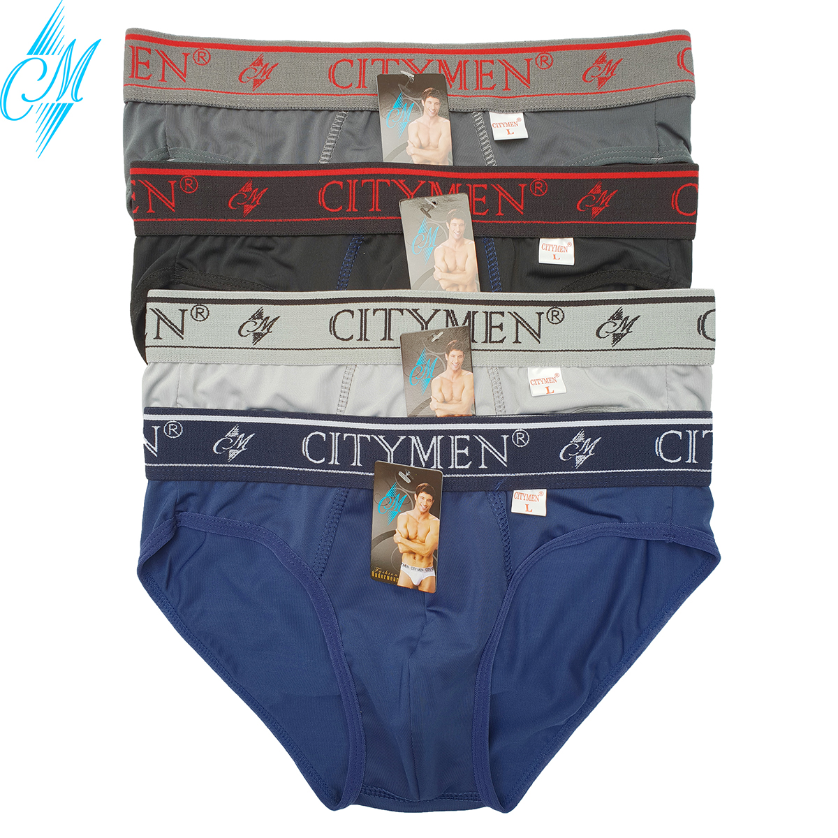 Hộp 5 Quần Lót Nam lưng CITYMEN vải lạnh co giãn 4 chiều cao cấp, sịp nam - LMTK-CTMAL