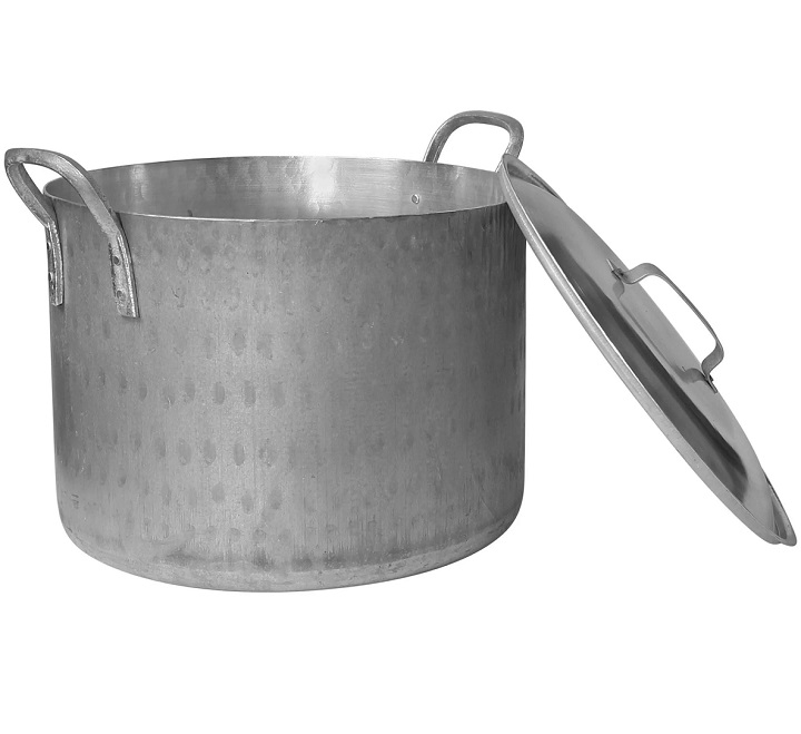 Nồi xoong nhôm quân dụng công nghiệp 12L ,16L , 20 L siêu bền.