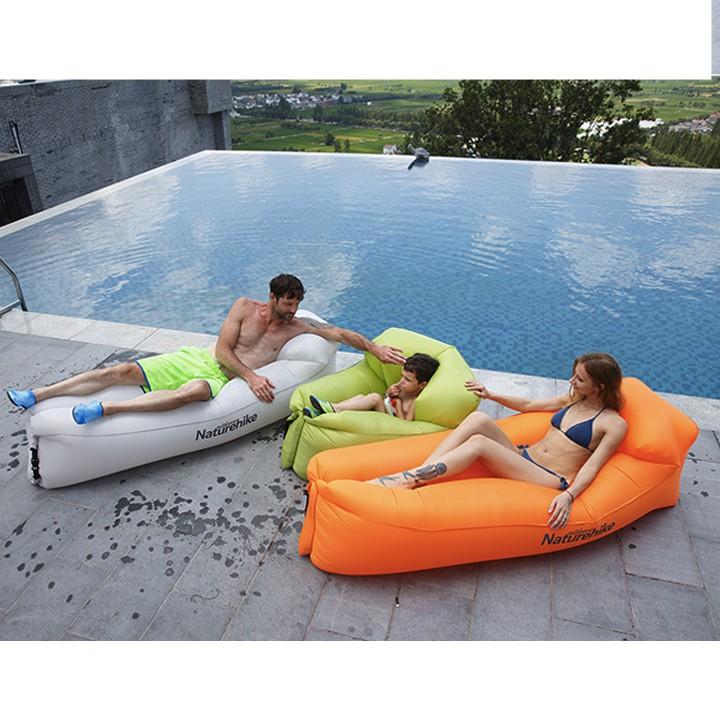 Sofa Nằm Du Lịch, Đi Biển NatureHike NH18S030-S, Làm Đầy Hơi Nhanh, Chống Rách