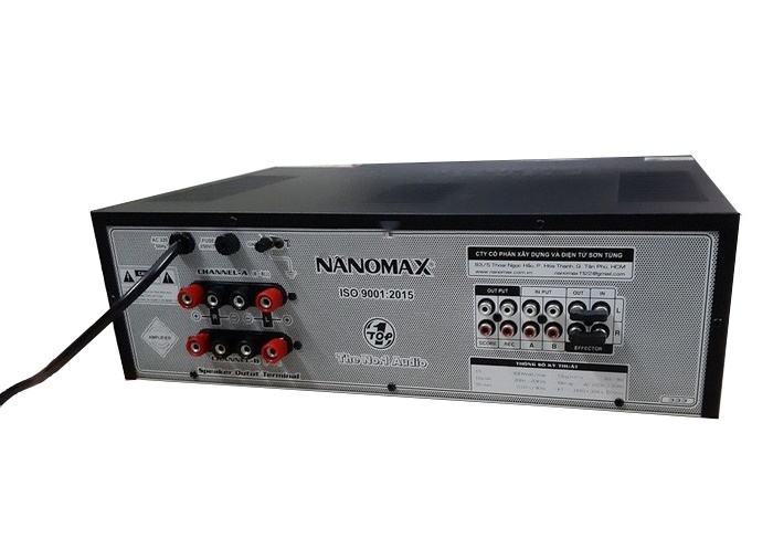 Amply Karaoke 12 Sò Nanomax SA-333Xb 830w Kết Nối Bluetooth Hàng Chính Hãng Chất Lượng Cao