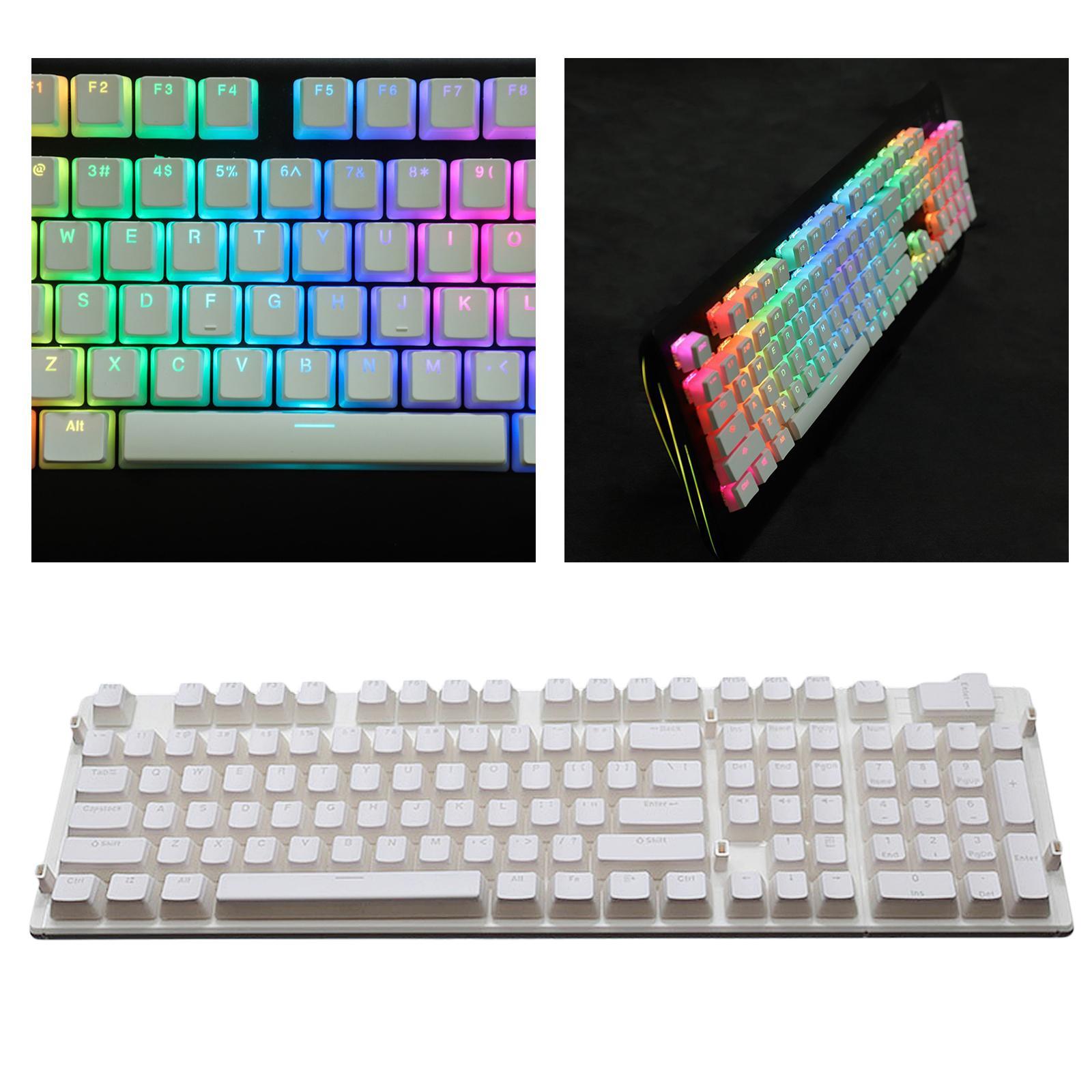 Pudding  Set for   Mechanical Keyboard White