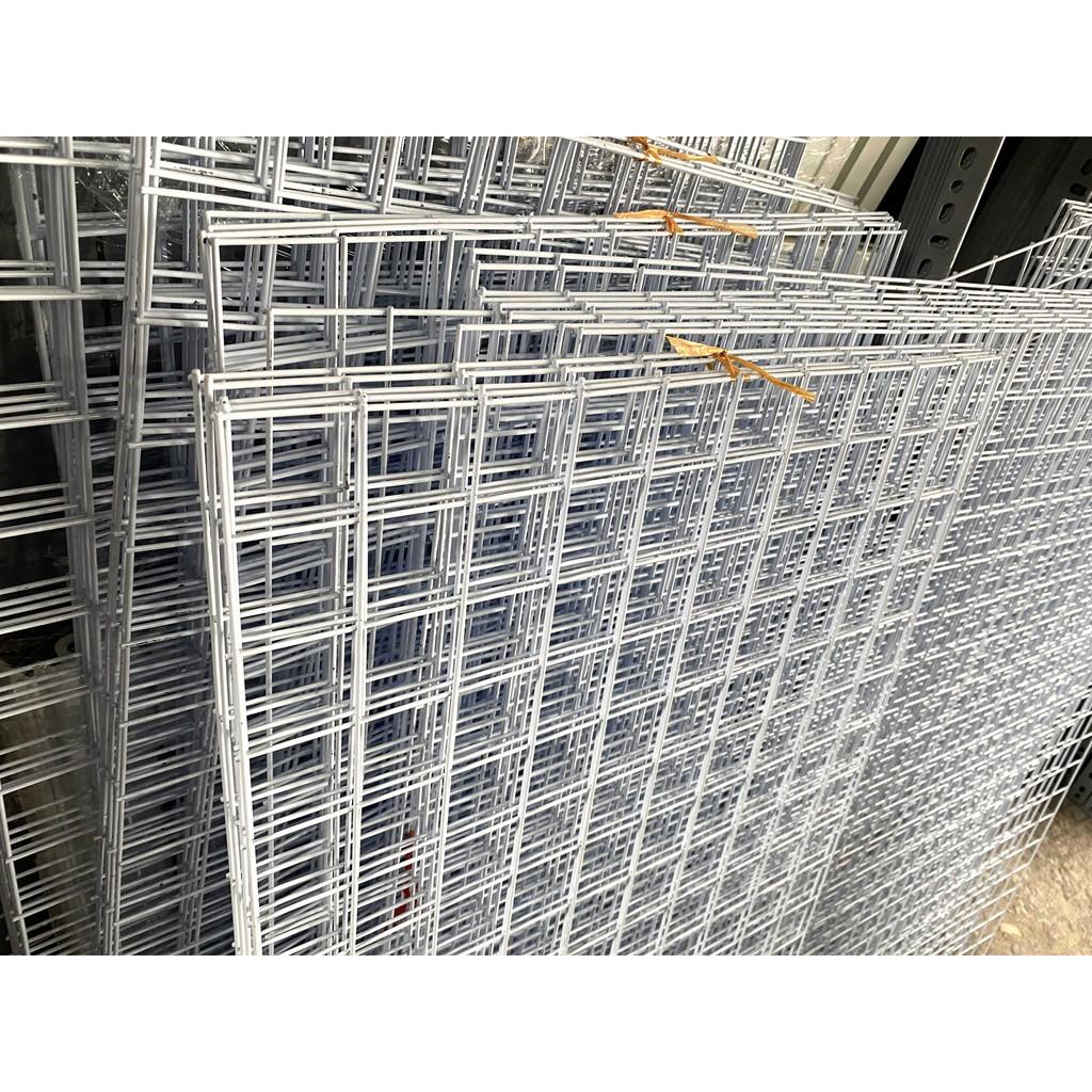 Lưới sắt treo đồ dài 100cm x rộng 50cm sơn tĩnh điện, khung treo phụ kiện