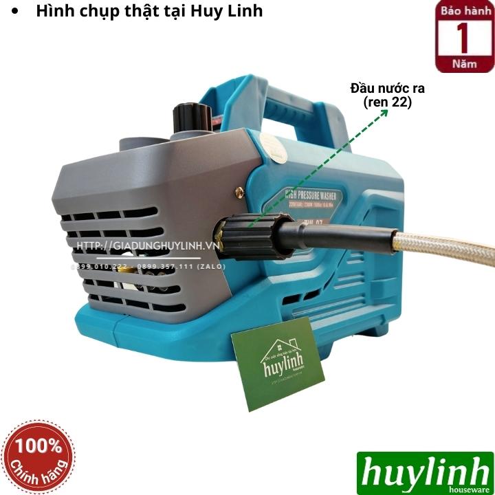 Máy rửa xe CÓ CHỈNH ÁP Sumo TW07 - Công suất 2300W - Áp lực bơm 150 bar - Motor từ lõi đồng 100% - Hàng chính hãng