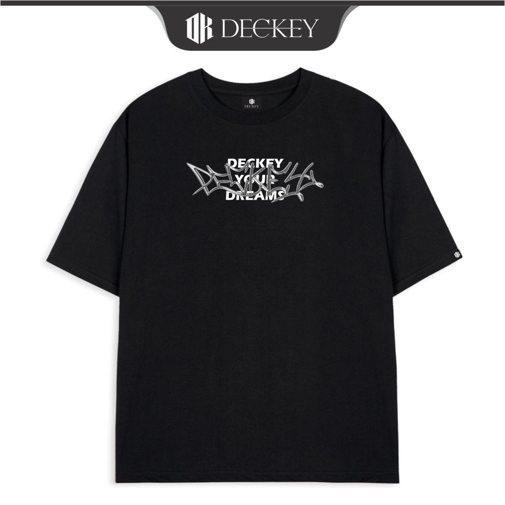 Áo Thun Cotton Unisex Nam Nữ Form Rộng DECKEY GRAFFITY