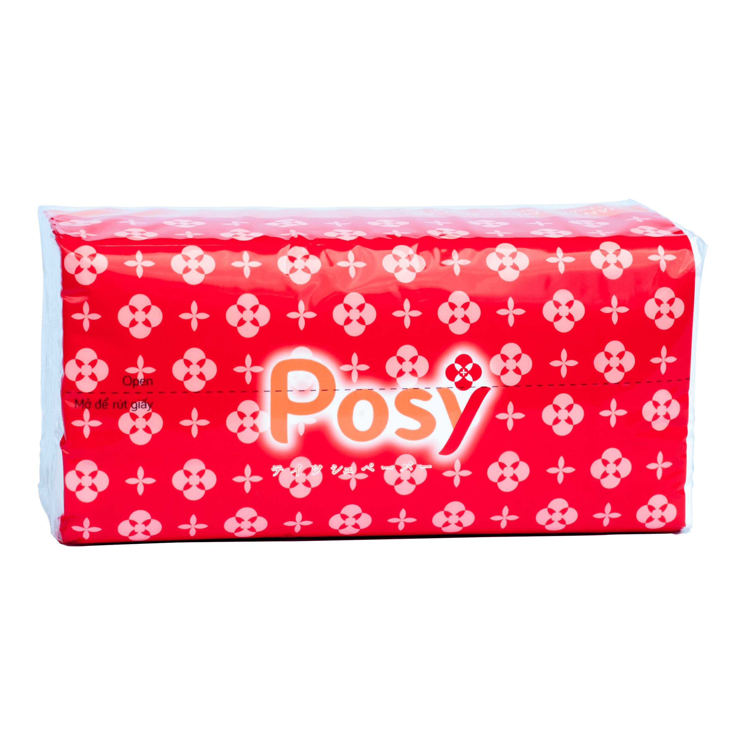 Khăn Giấy Lụa Posy 2 Lớp 250 Tờ/ Gói