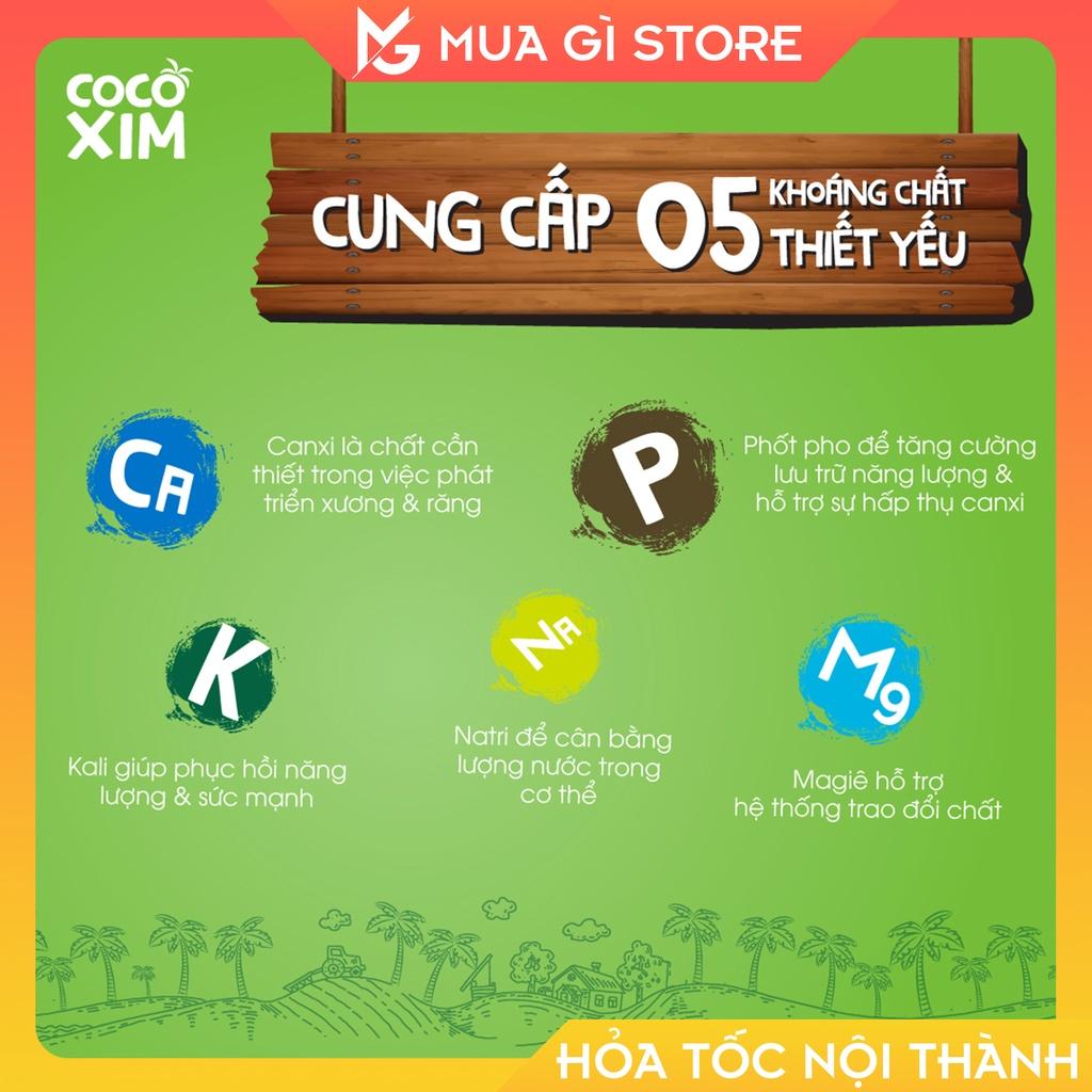 Thùng 12 Hộp Nước dừa đóng hộp Cocoxim vị Xiêm Xanh dung tích 1000ml/Hộp, Nước dừa xuất khẩu, Giao hỏa tốc Hà Nội