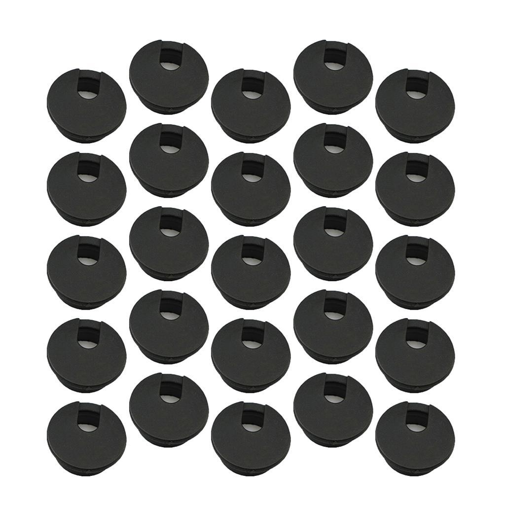 20Pieces 3.5cm  Desk Table Grommets 35mm Cable Cord Hole Cover for