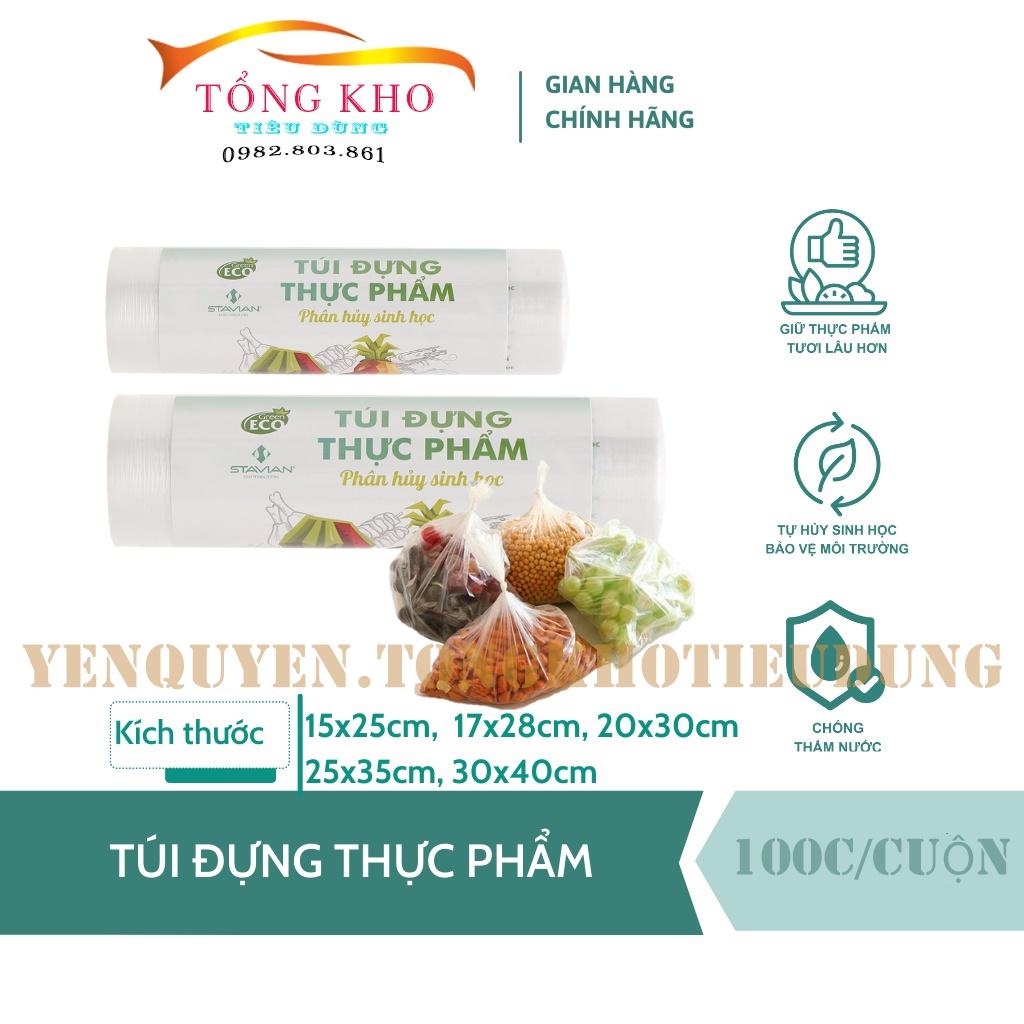 Túi đựng thực phẩm, túi đựng thực phẩm tự hủy sinh học ECO GREN  Kích Thước : 15cm*25cm, 17*28cm, 20*30cm, 25*35, 30*40, găng tay dùng 1 lần 50 cái