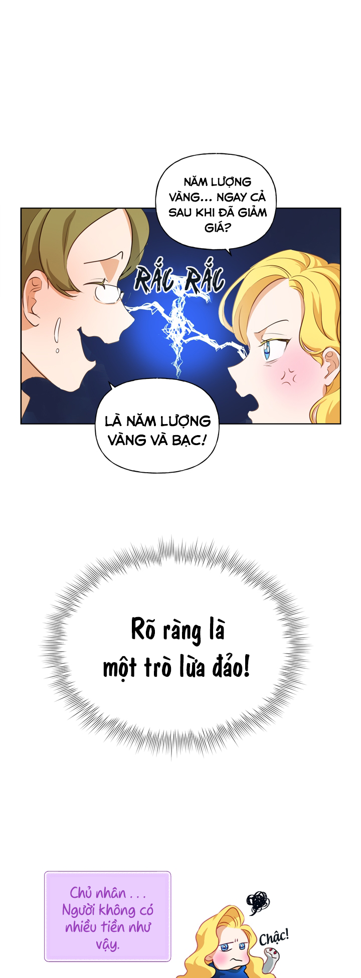 nhà nguyên tố tóc vàng chapter 28 14