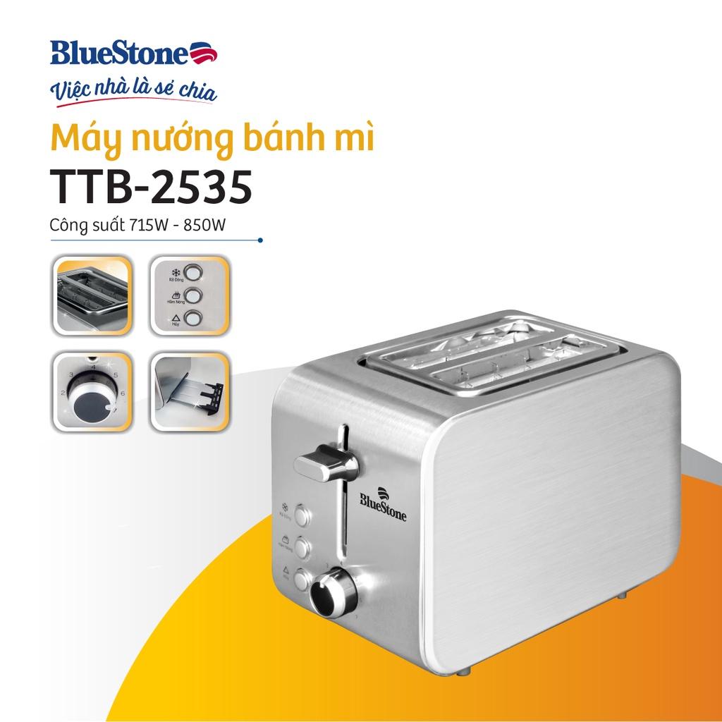 Máy nướng bánh mỳ Bluestone TTB-2535 - Hàng chính hãng