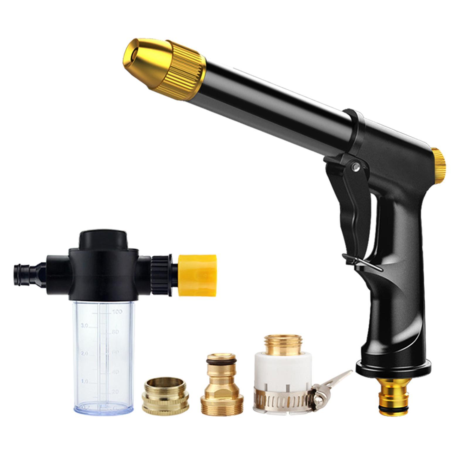High Pressure Brass Nozzle Car Garden Lawn Wash Water Hose