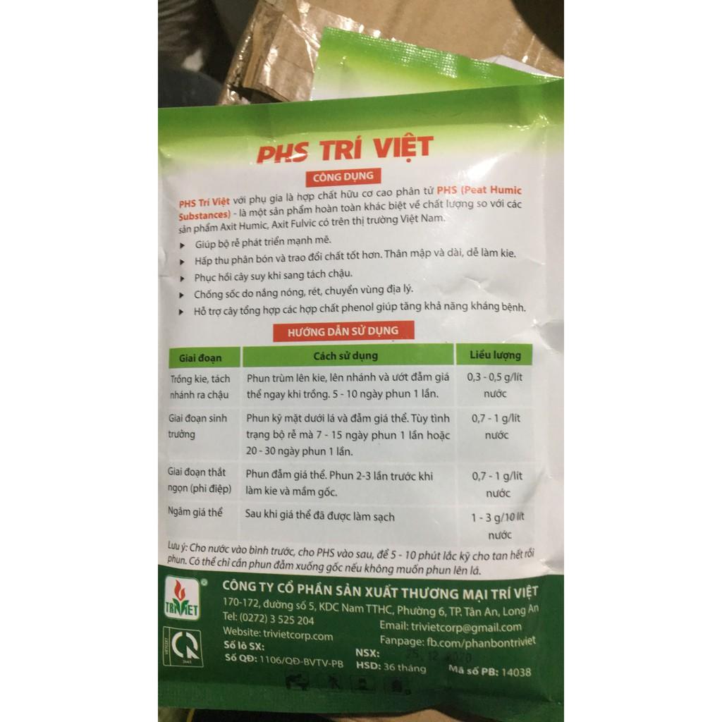 Phân bón lá PHS Trí Việt gói 250gr