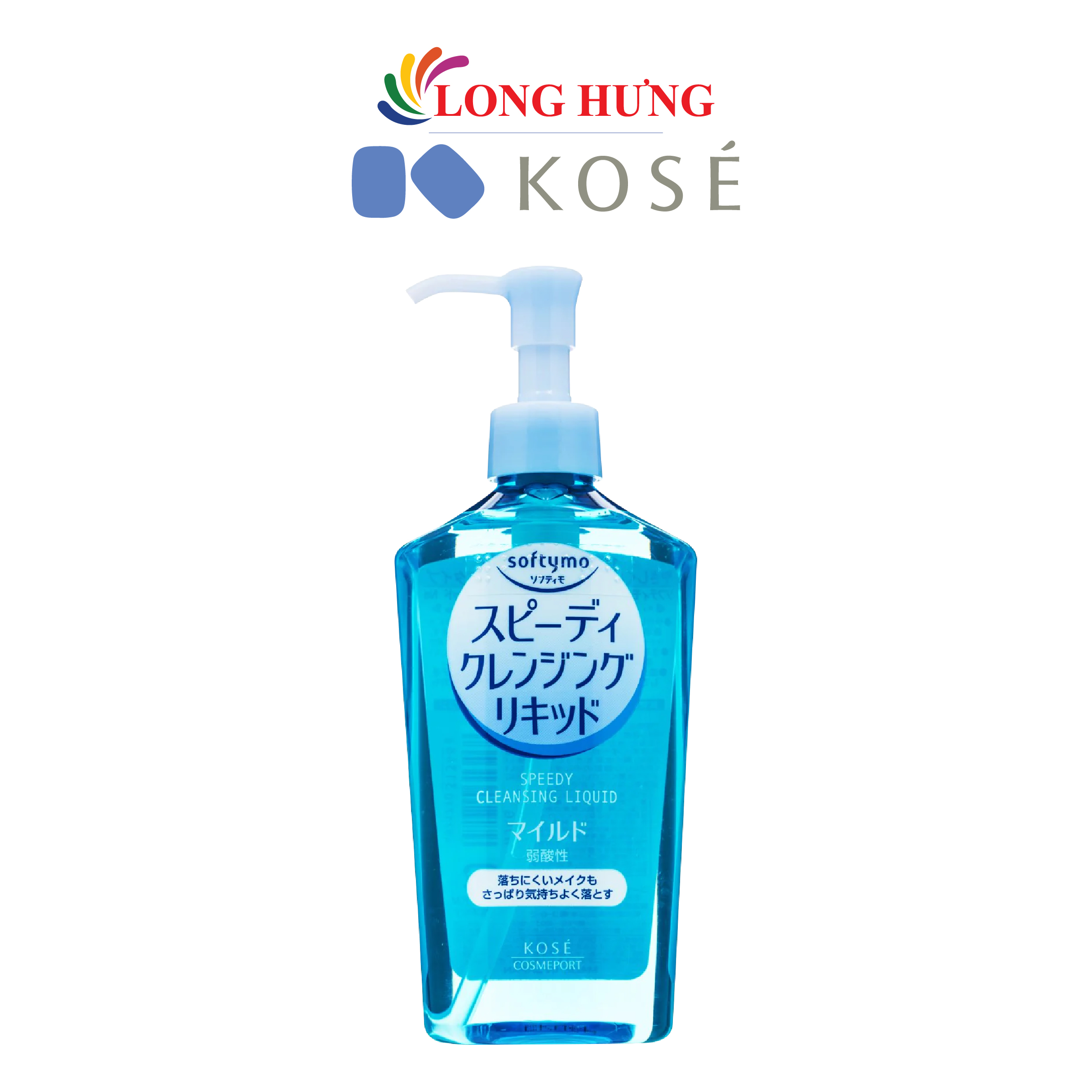 Dầu tẩy trang Kosé Softymo White Cleansing Oil giúp dưỡng sáng da (230ml) - Hàng chính hãng