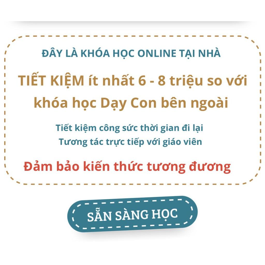 Trọn bộ 3 khóa học Online QUẢN TRỊ CẢM XÚC - NUÔI CON THÀNH TÀI [UNICA.VN
