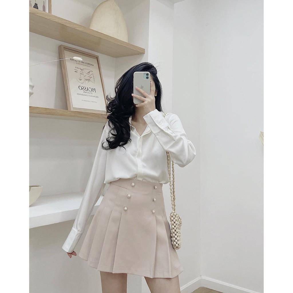 Áo sơ mi tà bầu