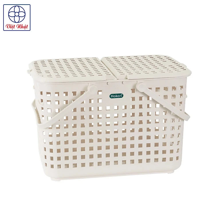 Làn nhựa đựng đồ đi sinh mẹ và bé/Giỏ nhựa đi sinh cao cấp MSP 2068