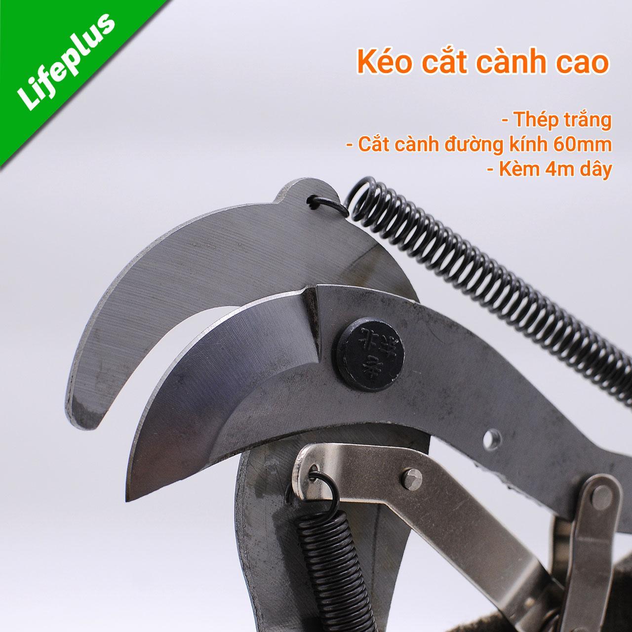 Đầu kéo cắt tỉa cành trên cao