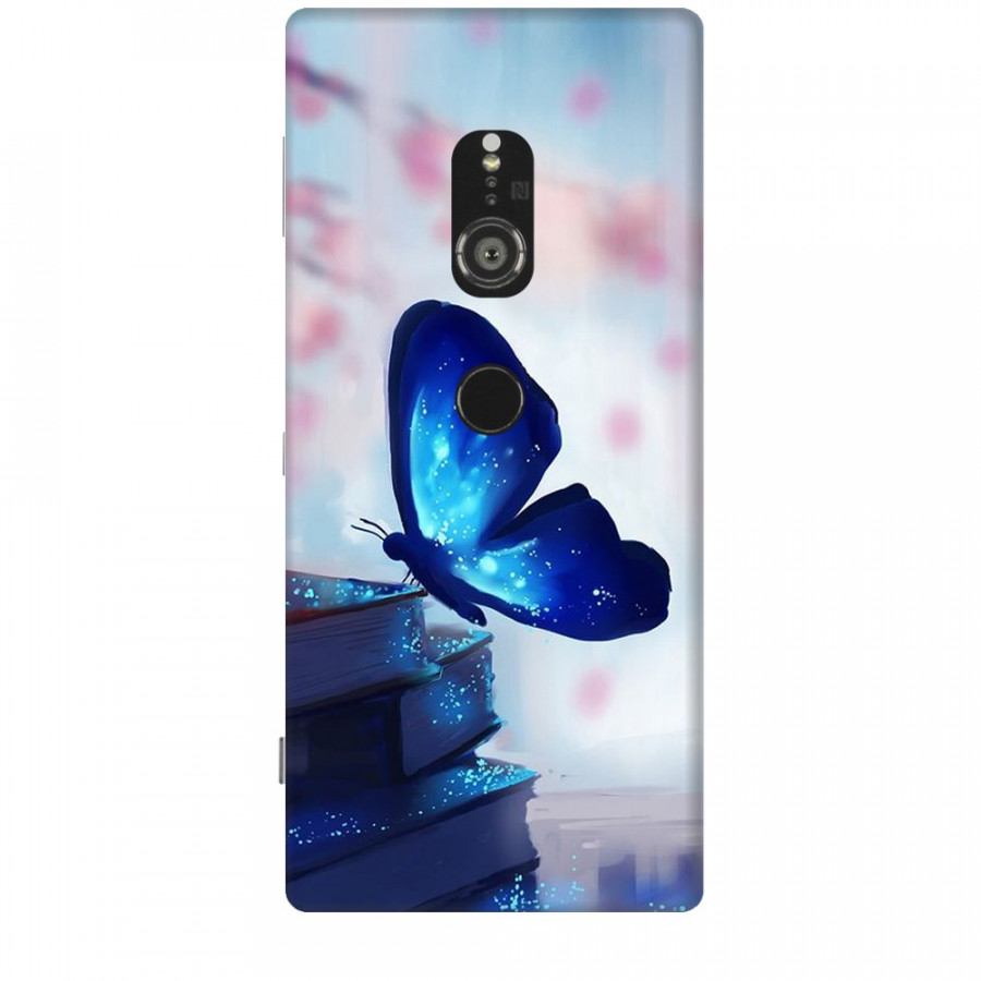 Ốp lưng dành cho điện thoại SONY XZ2 Cánh Bướm Xanh Mẫu 2